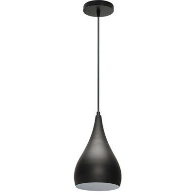 Pece Pendantlight 1-Flamming Hanging Light Teardrop Metal shade