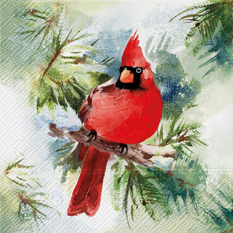 Serviettes cardinal