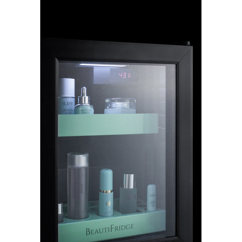 Summit Appliance 0.85 Cubic Feet Countertop Mini Fridge, Mint Green