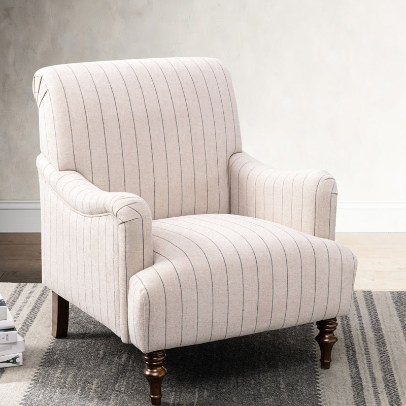 Chaise avec accoudoirs Stripe