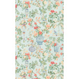 Summer Palace Jardin Fleuri 26.28' L x 53.54" W Wallpaper Roll