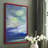Island Dusk Framed Print - Solid Wood-524836549-524836548