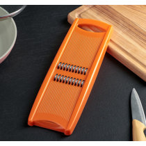 Large Big Grater for Korean Carrot Salad Wooden Stainless Steel