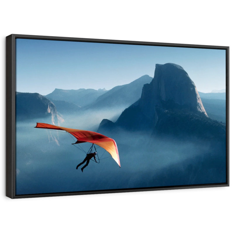 Impression sur toile Yosemite, H 13 po x l 19 po