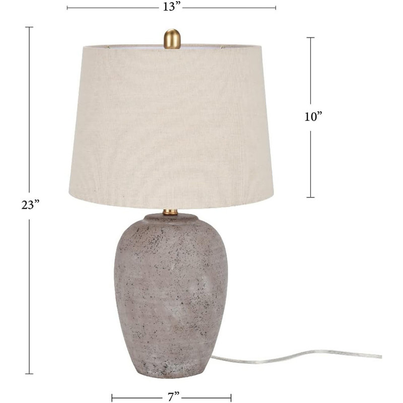 Ceramic Pot Table Lamp Set Of 2