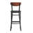 Commercial Metal Barstool with Wood Seat and Boomerang Back-1895090104-1895090086