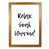 Honey Oak Frame