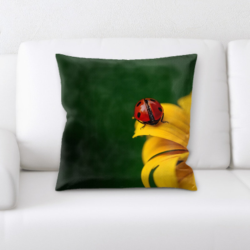 Microsuede Throw Pillow