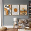 "Mid Western Modern Boho" Western Orange Brown Sun-73721075-73721076