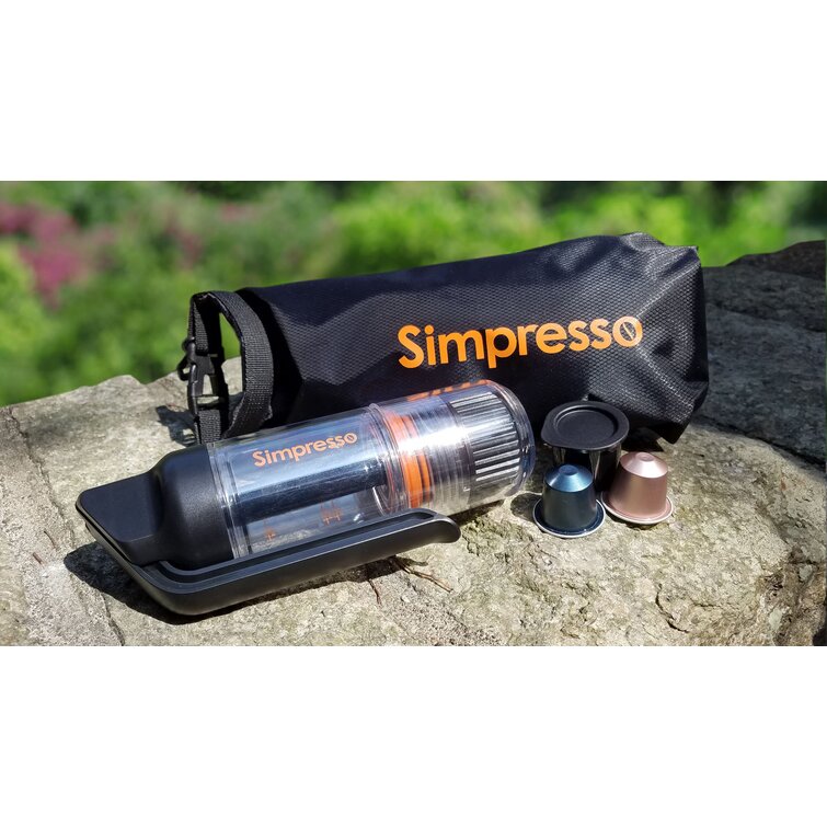 Simpresso Portable Espresso Maker - Compact Travel Coffee Maker - New
