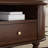 Solid wood coffee table with retro design-105624187