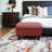 Keevha 28.5''Wide Rectangle Solid Colour Storage Ottoman-987953369
