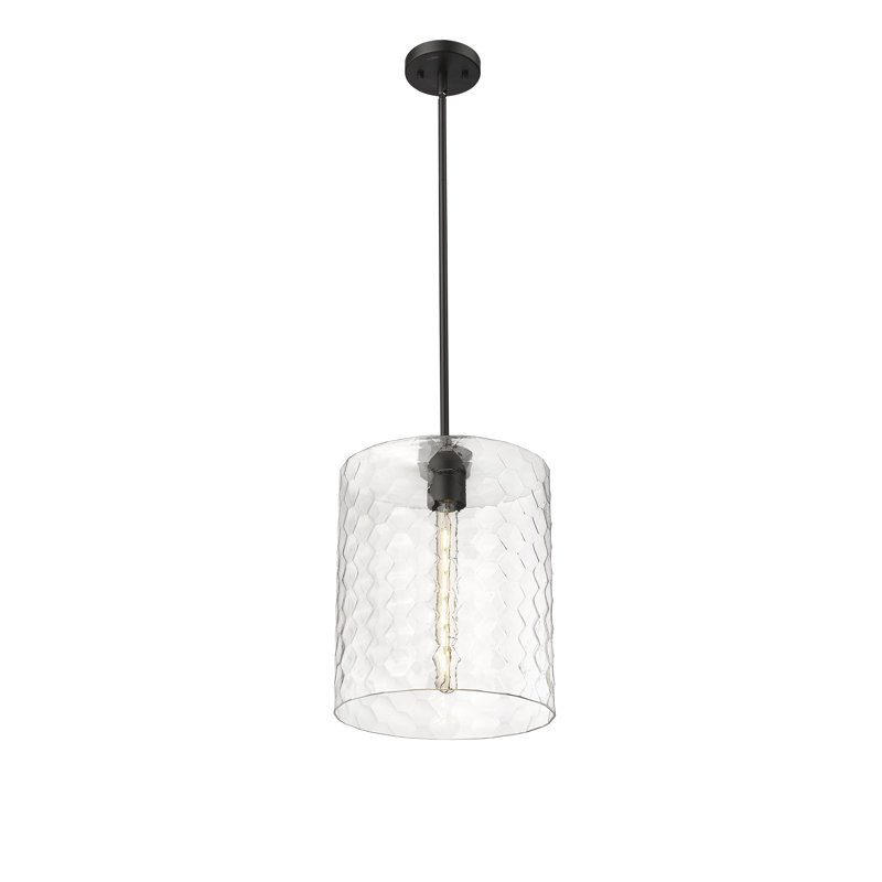 Luminaire suspendu cylindrique à 1 lumière Lir