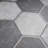 Dakota Hexagon 7.87 in. x 9.45 in. Matte Porcelain  Floor and Wall Tile-79122833