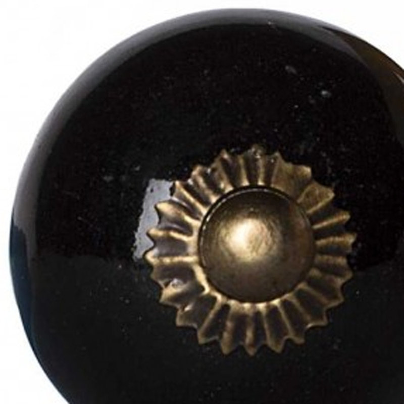 Aintzane Handpainted 1 1/2" Diameter Round Knob Multipack