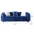 Gonda Velvet Rolled Arm Sofa-70541679-127382420