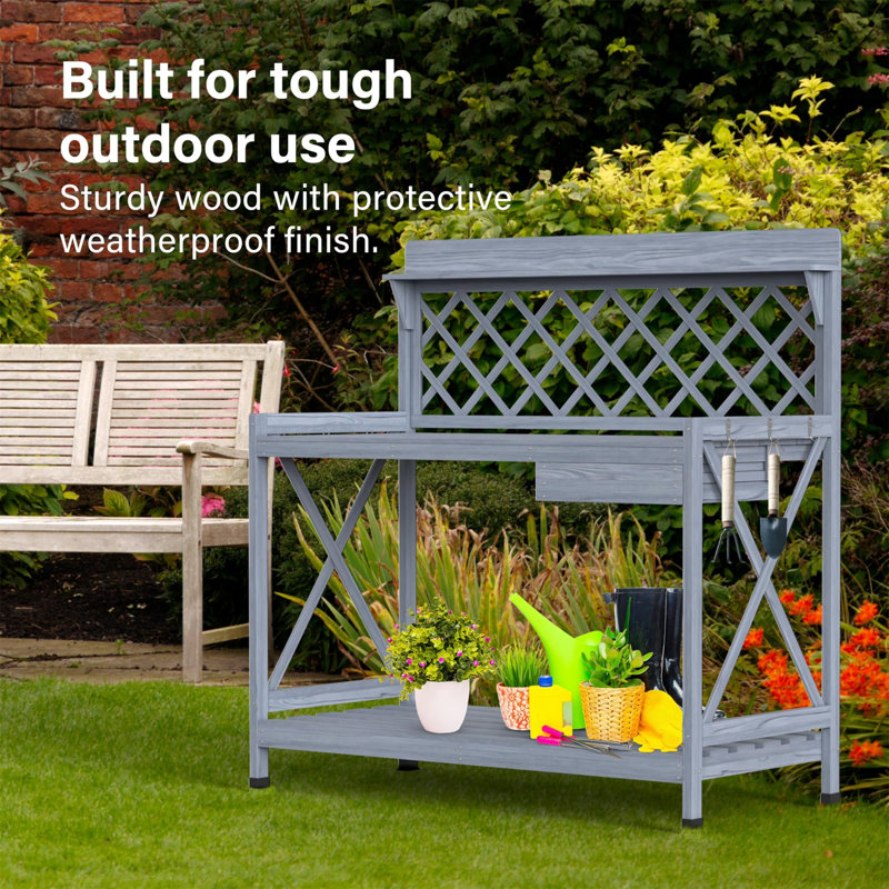 Manufactured Wood Potting Bench