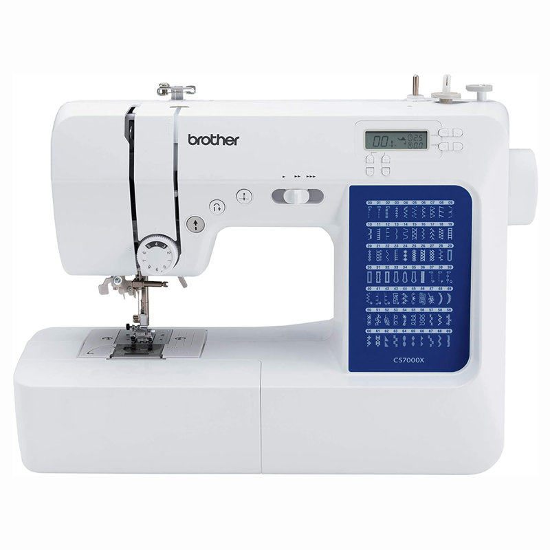 70-Stitch Computerized Sewing Machine with Wide Table
