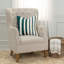 Housse et insert de coussin carré 100% coton Bessa
