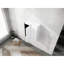 Armoire de salle de bain 12 po, 2 composants de porte à fermeture en douceur, fixation murale, moderne, blanc, volume de rangement intérieur abondant, ensemble d'éléments de montage d'armoire, portes, espace généreux