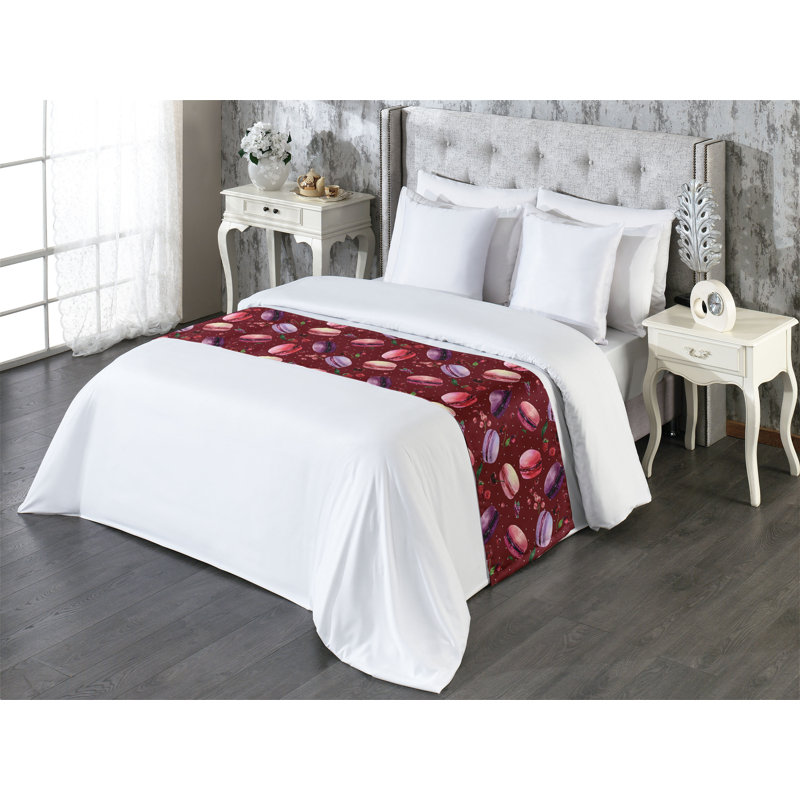 Tapis de couloir Ambesonne Macaroon French Vibes, Très grand lit