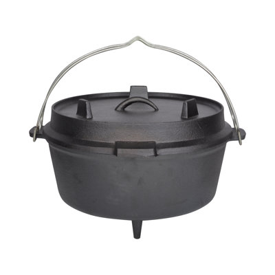 Dakota Fields Willfried 6.5L Cast Iron Round Dutch Oven