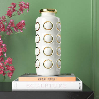 Noelynn Stoneware Table Vase