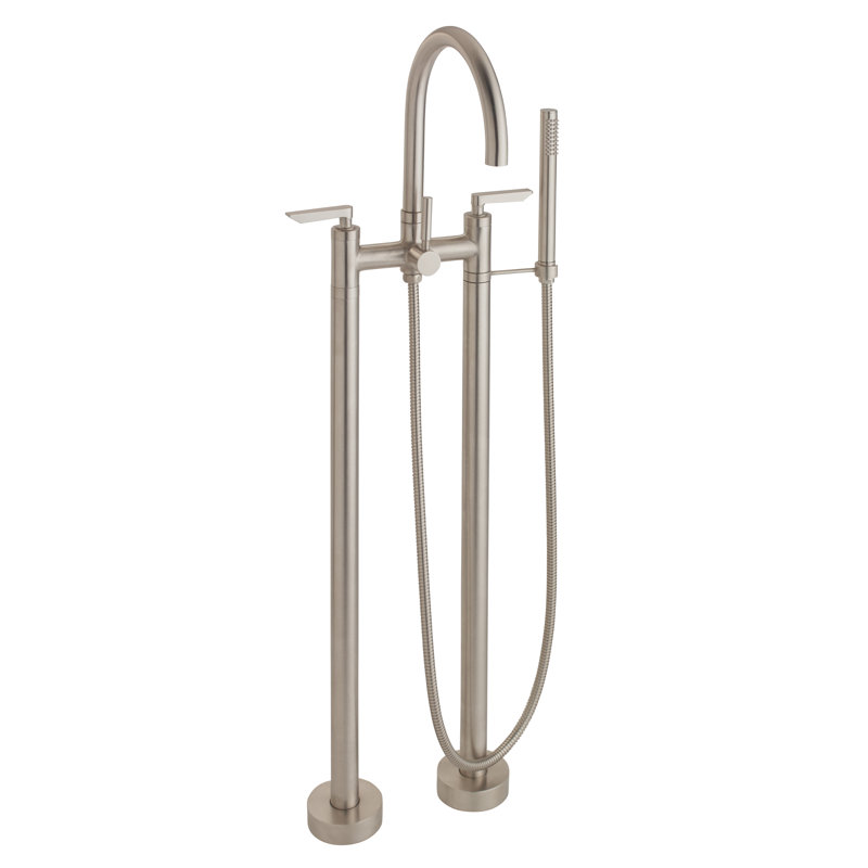 Asilomar Tub Filler, Satin Nickel