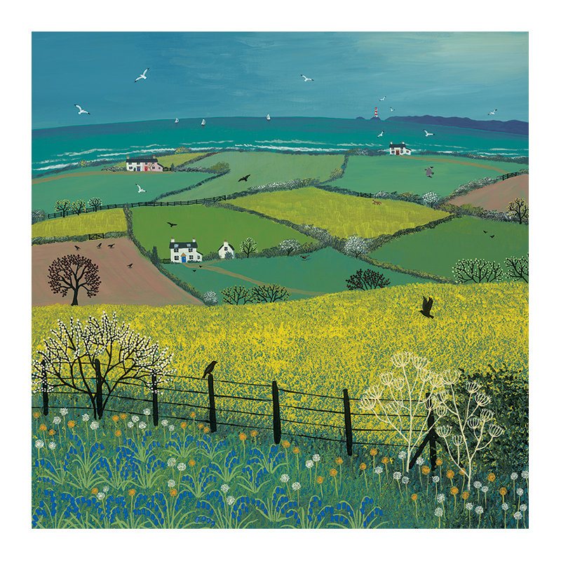 Jo Grundy - Wrapped Canvas Print, 60cm H x 60cm W