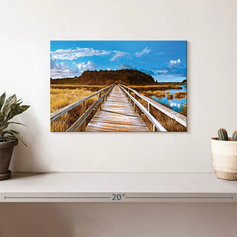 Passerelle Calm Lake, H 8 po x l 12 po