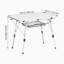Couche de maille pliante en aluminium pour table de camping