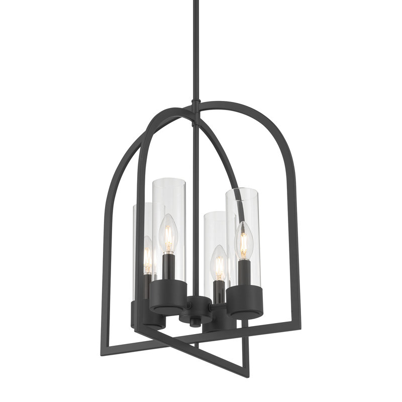 Luminaire suspendu 4 lumières Evandrel