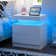 Engineered Wood Nightstand with LED Lights - Modern Small Space Solution