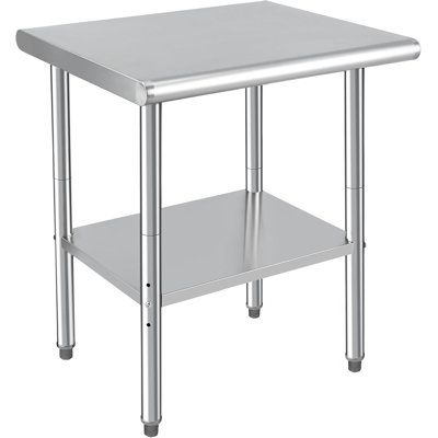 76.2cm W Stainless Steel Top Workbench