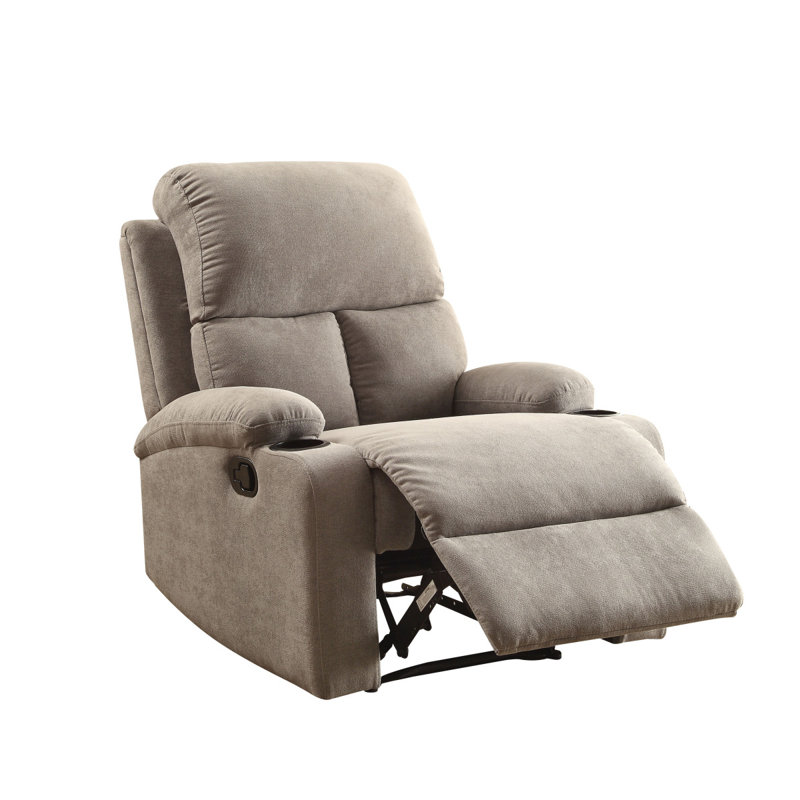 Fauteuil inclinable avec accoudoirs coussinés