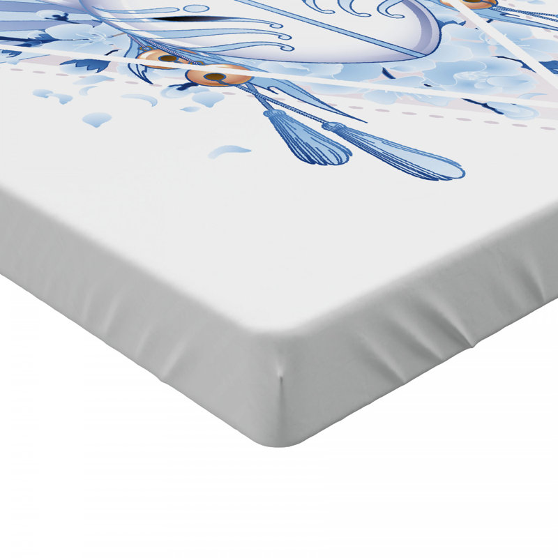Microfiber Fitted Sheet, Full/Double Fitted Sheet