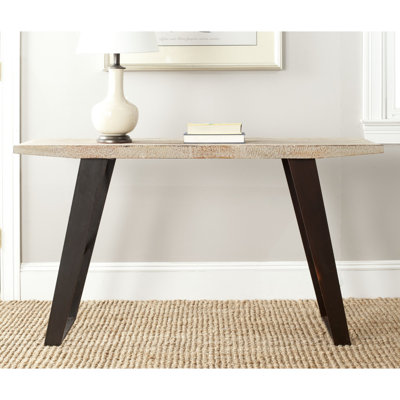Console en bois massif Hargie 53,2