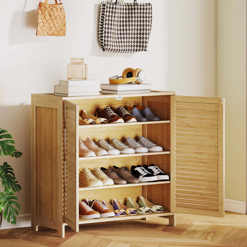Shoe Storage Cabinet, 80cm H x 80cm W x 35cm D