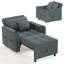 Emma-Leigh 1 Seater Fabric Accent Chairs Bed-1868261472
