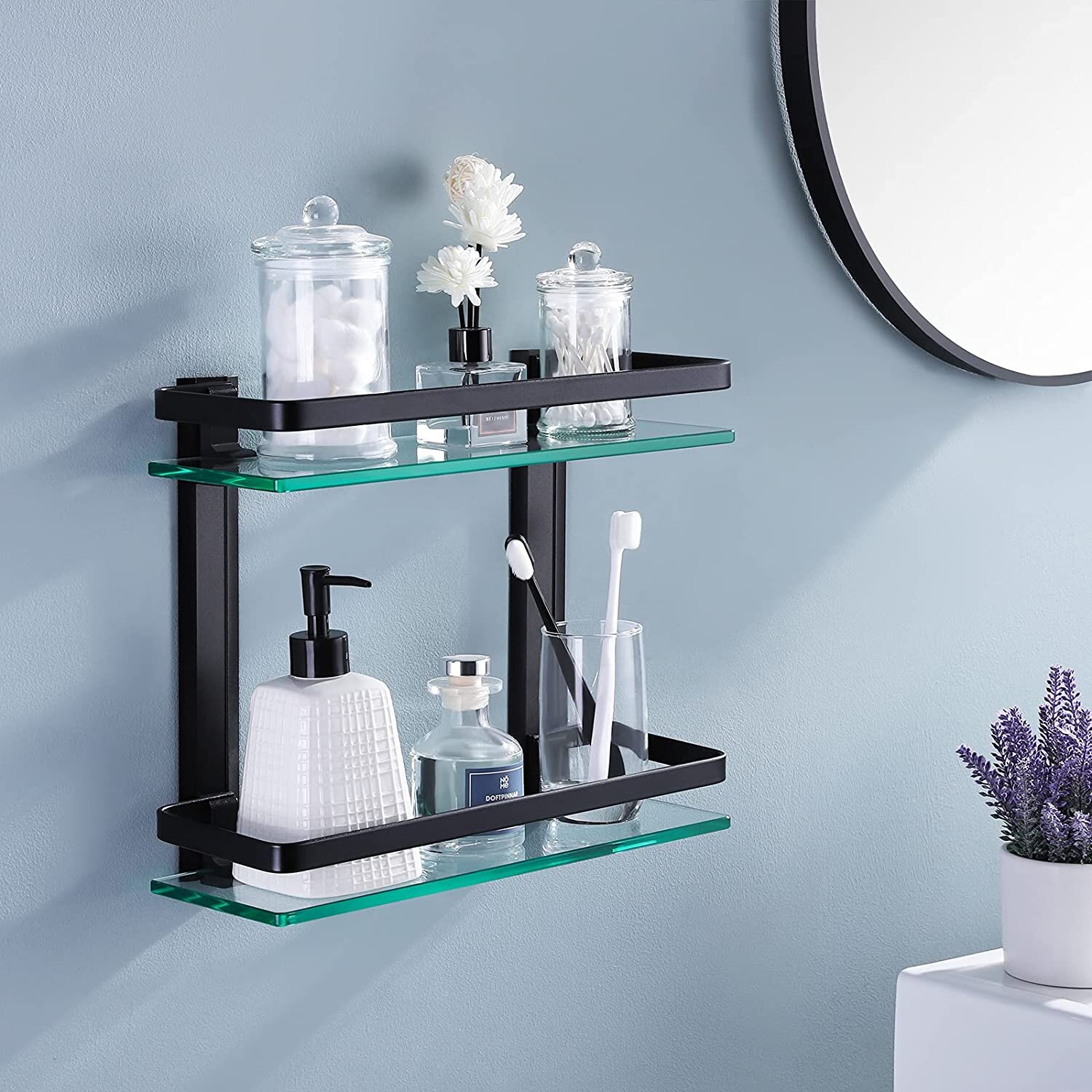 Latitude Run® 2 Piece Tiered Shelf | Wayfair