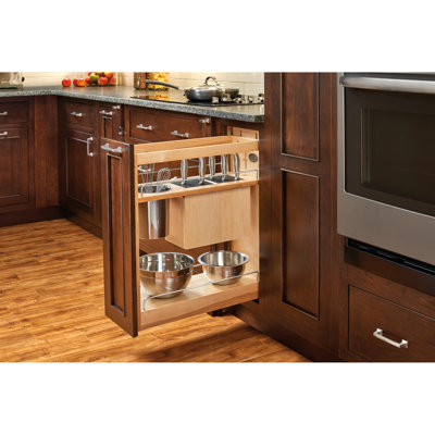 Organisateur de porte-couteaux en bois Rev-A-Shelf