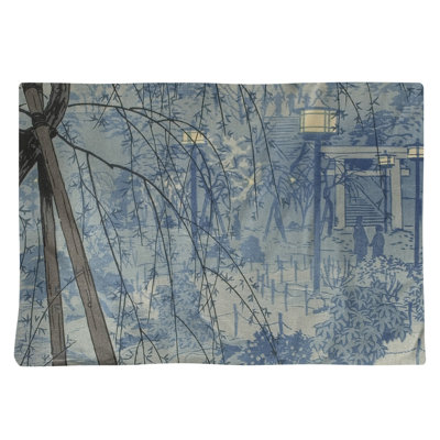 Kasamatsu Shiro Polyester, Cotton Abstract Rectangle Placemat