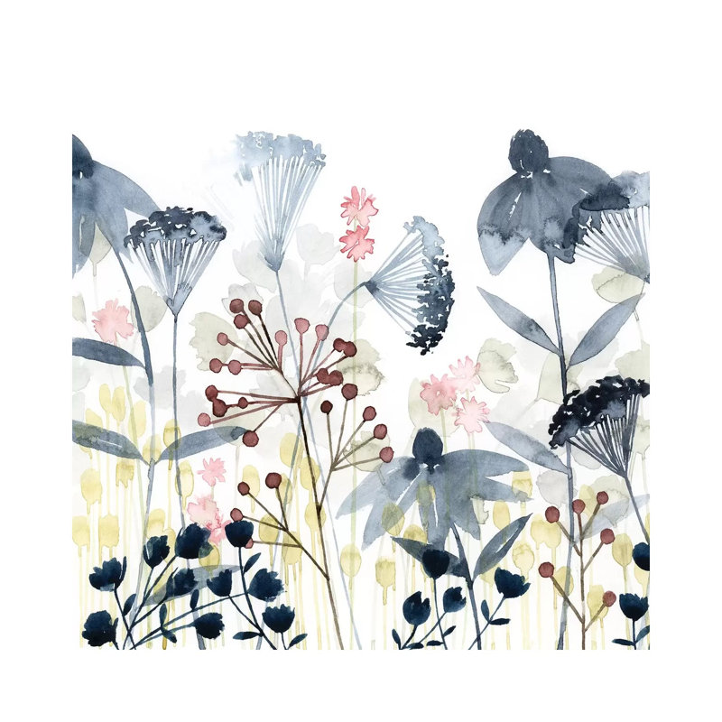 Layered Gardens I by Grace Popp - Wrapped Canvas Painting, 30.48 cm H x 30.48 cm W