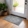 Tapis résistant aux taches lavable à la machine avec envers antidérapant