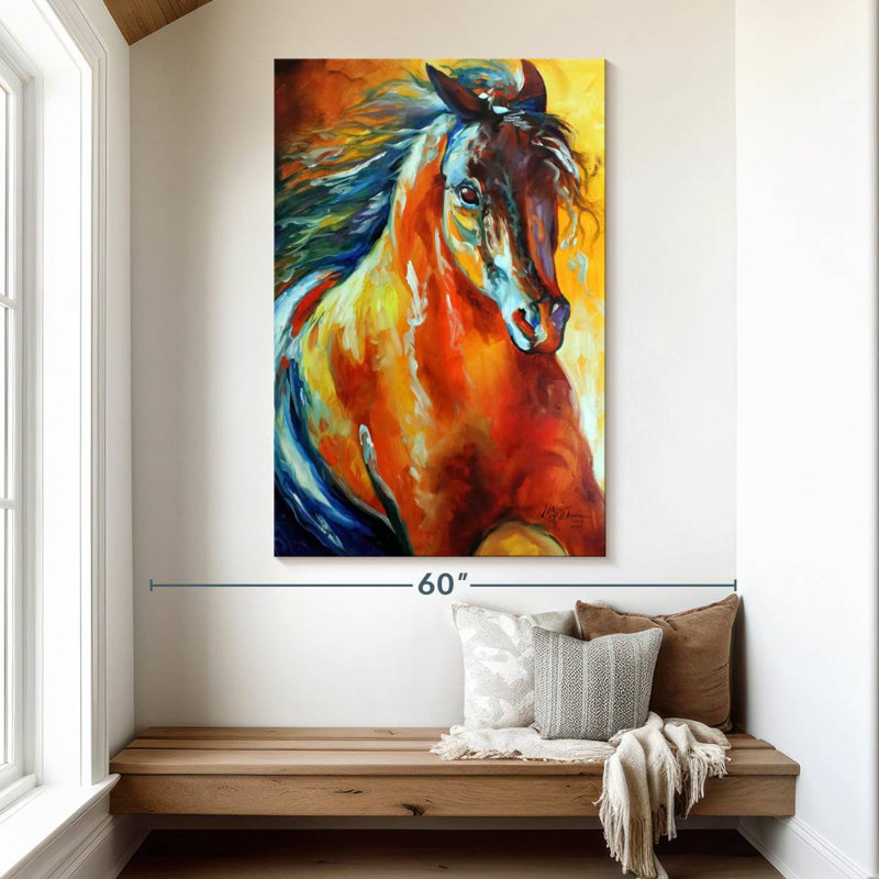 Brampt Thunder Magic, 51" H x 34" W