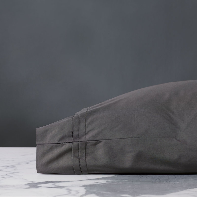 Vail Pillow Case, King Pillowcase, Slate