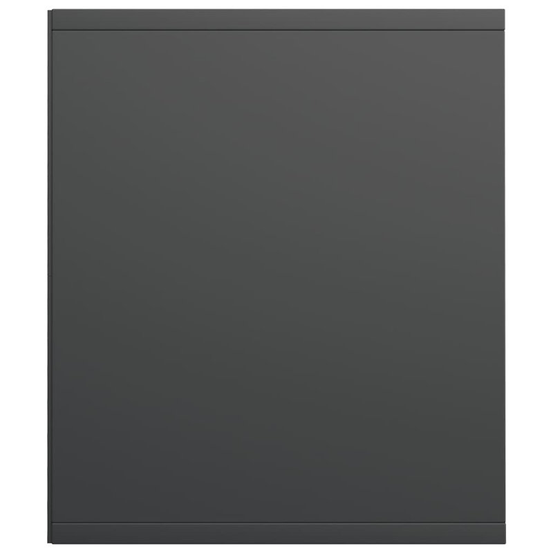 Grey, (2 Shelves) 29.5" H x 31.5" W x 9.4" D