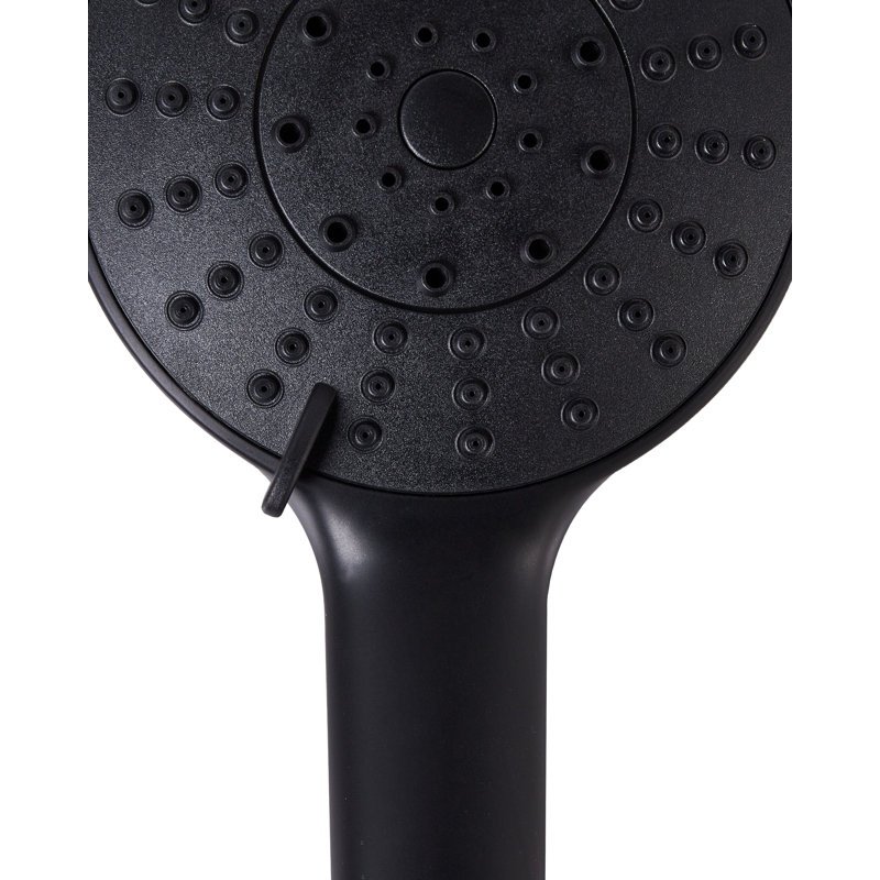 Shower Head and Hose Kit UCHIZA, Black