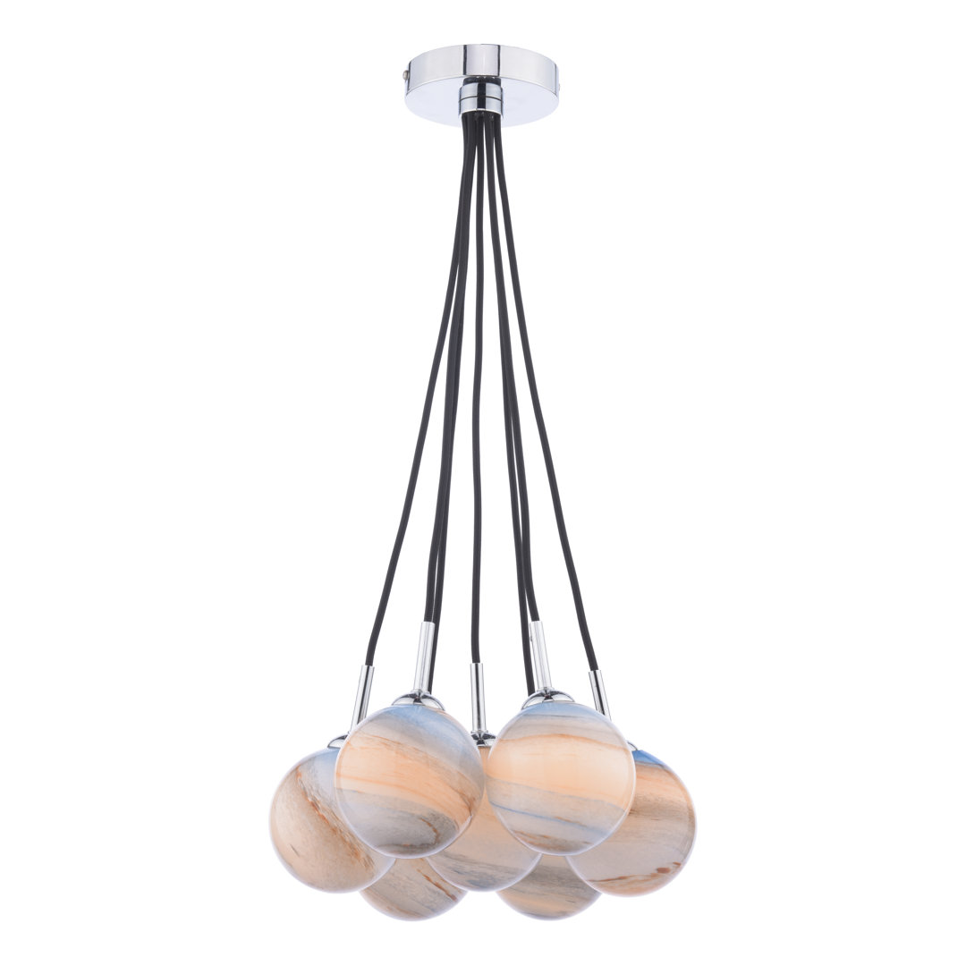 7 - Light Polished Chrome Pendant