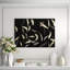 Falling Feathers Black IV Painting by Sarah Atkinson-26933780-26933779